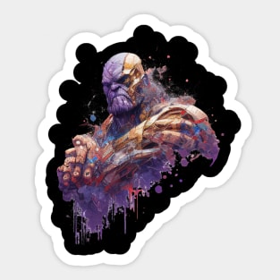 Thanos Fading Out Sticker